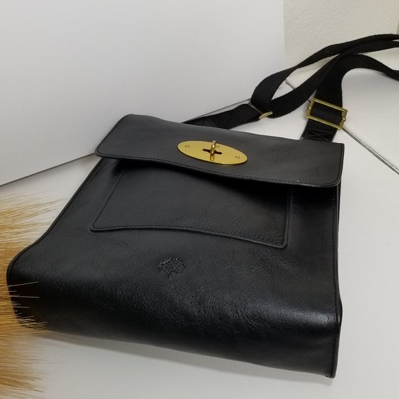 Sold/Mulberry Antony Black Classic Grain - Picture 10 of 13